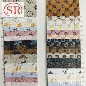 Customized <strong>Logo</strong>, Granular Printing, PVC Synthetic Leather, <strong>Patent</strong> Leather, Polyurethane Embossing, Synthetic Leather - Product Image 3