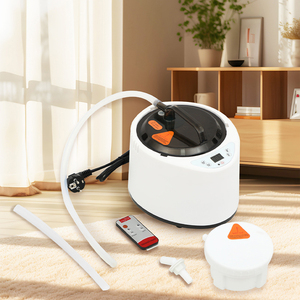 3.0L Modern Acrylic Spa Sauna Steam Generator Heater 1200W Wet <strong>Computer</strong> <strong>Control</strong> Panel Pine for Home Spa - Product Image 2