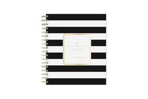 Nueva llegada Rugby Stripe 2024-2025 Daily Mensual 8x10 Day Designer para Blue Sky Planning Calendar planificador
