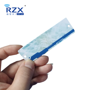 QR <strong>Code</strong> Barcode Number Printing UHF Tag ISO18000 6C Monza R6P M730 M750 RFID PVC Card with Holes - Product Image 4