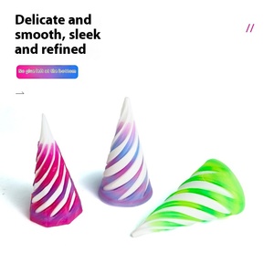 3D In Giải Nén Xoắn Ốc Đồ Chơi Câu Đố Quay Âm Nhạc Đẩy Ngón Tay Con Lắc Cross-Biên Giới Vụ Nổ Giáo Dục Câu Đố Cho - Product Image 4