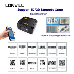 Ad alte prestazioni di scansione automatica immagine 2D incorporato motore di scansione USB RS232 modulo Scanner di codici a barre - Product Image 2