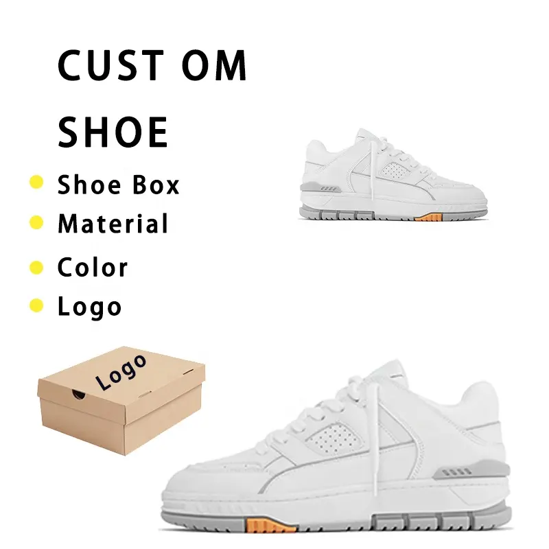 OEM/ODM SMD High Top Chunky Classic Summer Leather Men's Casual Sneakers New Model Style Shoes Fashion