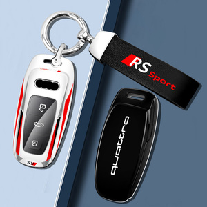 Innofit AUCA1 ABS araba anahtarı kapağı yarış tarzı Fit için Audi A6 A7 A8L serisi tuşları evrensel tüm düğmeler yaratıcı araba - Product Image 3
