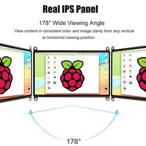 Custom Sizes 7 10.1 13.3 15 Inch Portable Smart Touch Screen <strong>Monitor</strong> IPS LCD Touchscreen Display for <strong>Raspberry</strong> <strong>Pi</strong> - Product Image 2