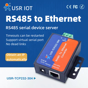 Convertidor RS232 a TCP IP, de serie a Ethernet, compatible con DNS DHCP, webage incorporado, 1, 2, 2, 2 - Product Image 3