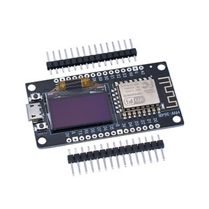 NodeMCU ESP8266 scheda di sviluppo con display 0.96 OLED CH-340 ESP-12E modulo WiFi Micro USB Micpythons ESP8266 kit - Product Image 1