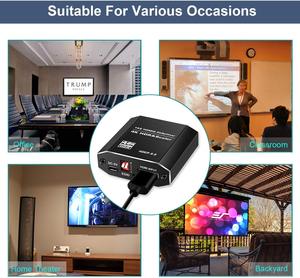 4K 60hz Ultra HD 2160P 3D Mini 2 Ports 1 <strong>Input</strong> 2 <strong>Output</strong> <strong>HDMI</strong> <strong>Splitter</strong> EDID RGB Support Scalar with HDCP Decoder <strong>Splitter</strong> <strong>HDMI</strong>