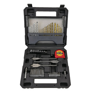 71件式通用五金手工工具套带带头塑料工具箱 - Product Image 1