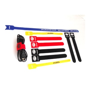 Self Sticky Strong <strong>Hook</strong> and <strong>Loop</strong> Fastener Roll Back to Back Adjustable Double <strong>Sided</strong> <strong>Hook</strong> and <strong>Loop</strong> Tape for Cable Tie - Product Image 4