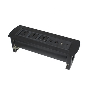 会议会议室旋转电源数据翻转桌面插座 - Product Image 2