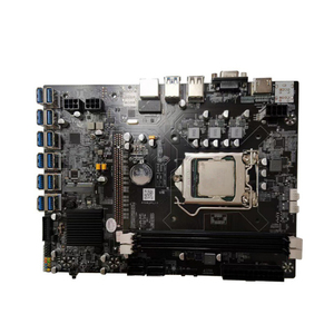 Vente en gros 12gpu carte mère B75 LGA1155 DDR3 Expert carte mère avec processeur - Product Image 4