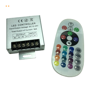 Einfarbiger CCT RGB RGBW LED-Streifen 4-Kanal-Signalverstärker-Controller Arbeiten mit 2-poligem 3-poligem 4-poligem 5-poligem DC12V/DC24V-LED-Streifen - Product Image 1