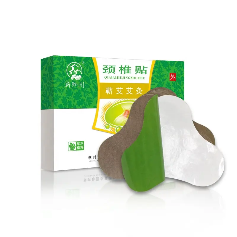 Nuovo arrivo Li Shizhen Boxed vertebra cervicale patch pasta di assenzio pasta di moxibustione per uso domestico per alleviare il dolore