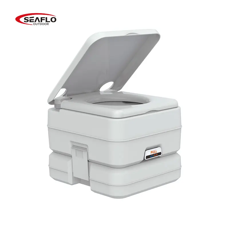 SEAFLO OEM ODM HDPE Kunststoff 2,64 Gallonen 10 L tragbare Toilette für Outdoor Camping Reisemobil Wohnmobil Größe optional