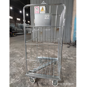 Özelleştirilmiş fabrika metal çelik Z tarzı arabası kafes ağır istiflenebilir konteynerler haddeleme konteyner rulo kafes - Product Image 2