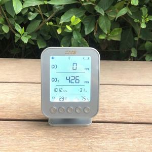 Analizador de gases de combustión industrial en línea con sistema de monitoreo continuo de CO2 CO VOC Tipo de sensor NDIR Medidor de flujo de gases de combustión múltiple - Product Image 5
