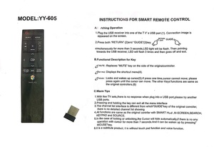 Hq605はSamsngリモコンに適用できます。一般的なワイヤレスリモコンはUSB