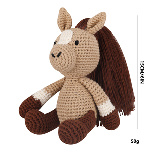 100% el yapımı tığ örme oyuncak sevimli mini dolması tığ hayvan oyuncaklar - Product Image 6