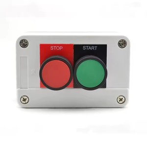 1 scatola XB2 interruttore a due pulsanti di posizione scatola di controllo start stop pulsante piatto due fori pulsante due fori di plastica impermeabile - Product Image 2