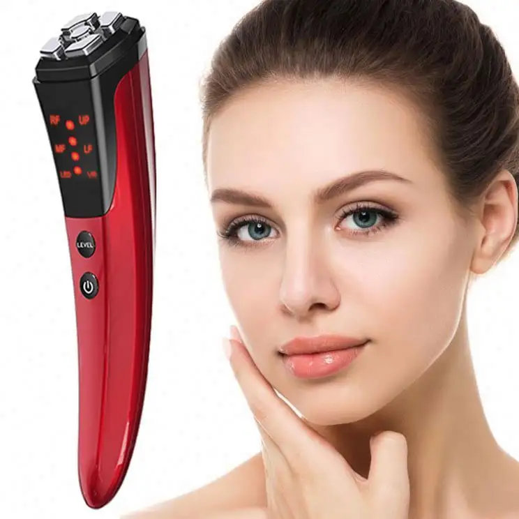 Beauty Machine Infrared Home Use Efficient Skin Tightening Device For Face Rf Em Led Facial Massager