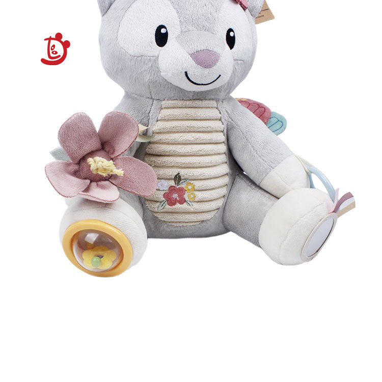 批发定制浣熊毛绒玩具，软棉迷你毛绒玩具和婴儿礼品 - Product Image 3