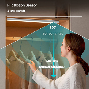 3 Colors Changeable 1.5W 80CRI <strong>Light</strong> <strong>Sensor</strong> Motion <strong>Sensor</strong> Type C Rechargeable Cupboard Cabinet <strong>Light</strong> - Product Image 6