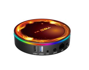 Yeni RGB ışık T95X4 Android 11 TV kutusu Amlogic S905X4 4GB RAM 32B 64GB AV1 av8 K çözme 4K medya oynatıcı IPTV akıllı TV kutusu - Product Image 6