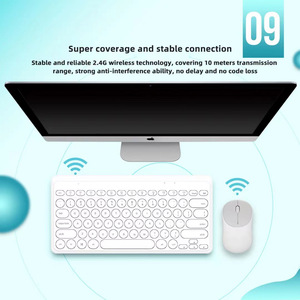 Portable Mini 2.4 Wireless Charging <strong>Keyboard</strong> and <strong>Mouse</strong> Combination Power Saving Fashion Business Wireless <strong>Keyboard</strong> and <strong>Mouse</strong> Set - Product Image 6