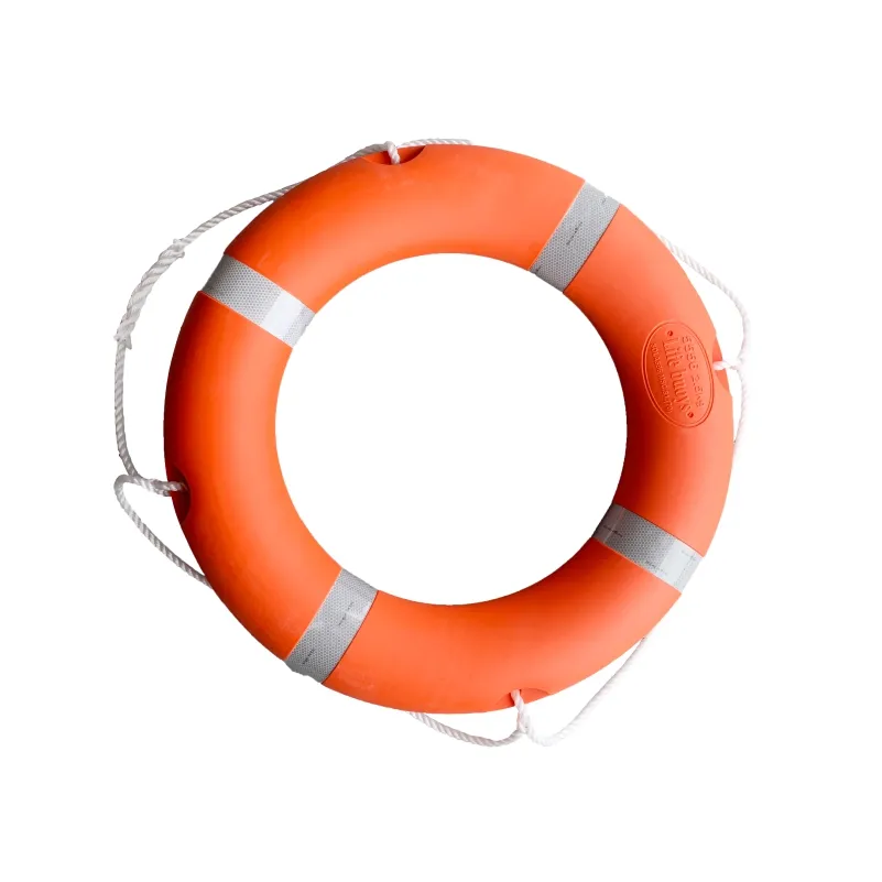 SOLAS Reg. IMO.Res MSC 2009 CCS EC MED approvazione Marine salvagente salvagente galleggiante anello di sicurezza per barca plastica arancione 2.5KG