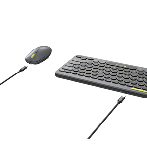Juego de teclado y mouse Bluetooth recargable para computadora portátil 2,4G Combo de teclado y mouse inalámbricos - Product Image 5