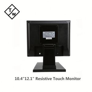 Panel LCD de 12 pulgadas Monitor de computadora táctil resistivo de 4 cables Entrada HD - Product Image 2