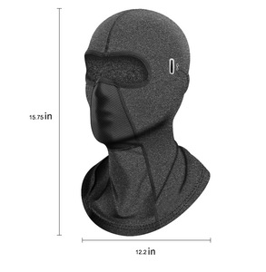 New Winter Full Face Cycling Bicycle <strong>Masks</strong> Custom Logo Dustproof Black Designer Ski <strong>Mask</strong> For Men Motorcycle Riding - Product Image 6