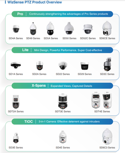 SD3C405DB-GNY-A-PV 4MP 5x akıllı çift ışık WizSense ağ PTZ kamera SD3C205DB-GNY-A-PV 2MP 5x çift ışık ağ PTZ kamera - Product Image 2
