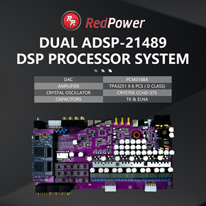 Amplificador DSP para coche de 12 canales de 1440W con HDMI Coaxial óptico RCA Entrada de alto nivel RCA Salida de alto nivel 192kHz Tasa de muestreo - Product Image 4