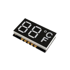 Ультратонкий полноцветный поверхностный 4023 SMD SMT, 0,40 дюймов, 2-значный индивидуальный 7-сегментный светодиодный дисплей для водонагревателя - Product Image 1