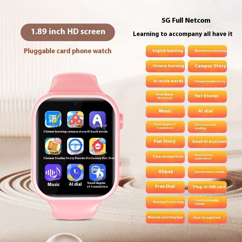 A108 Rose 5G Plein Netcom Appel Vidéo Multiple Positionnement Étanche