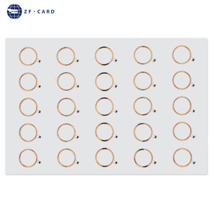 Free Sample RFID 13.56MHz NXP <strong>MIFARE</strong>(R) Classic 4K Chip Card <strong>Inlay</strong> for Secure Access - Product Image 2