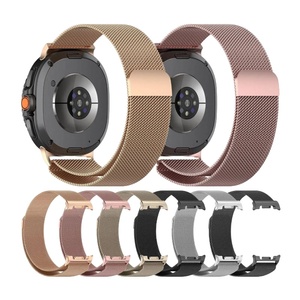 Samsung Galaxy Watch8 için yeni manyetik Milanese döngü manyetik Milan bilezik Samsung Galaxy İzle 8 paslanmaz çelik kayış - Product Image 1