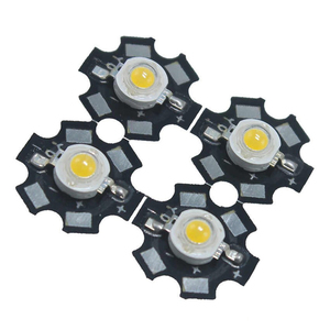 Factory Direct Sales High Brightness <strong>3w</strong> 1w High Power <strong>LED</strong> with Heatsink Star PCB 20mm