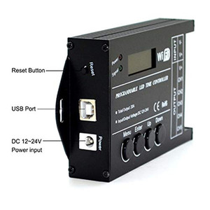 Контроллер времени для светодиодов, программируемый TC420 24 В/TC42 Wifi 20A RGB DC 12 В RGB для общей выходной 5 каналов общего анода - Product Image 2