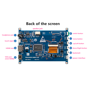5 pollici USB HD MI lcd touch screen display di espansione del computer monitor Raspberry Pi - Product Image 4