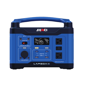 Senci Power <strong>Source</strong> Power Station 600w AC/DC/USB Parallel Output Power Bank Battery Portable Solar Energy System - Product Image 1