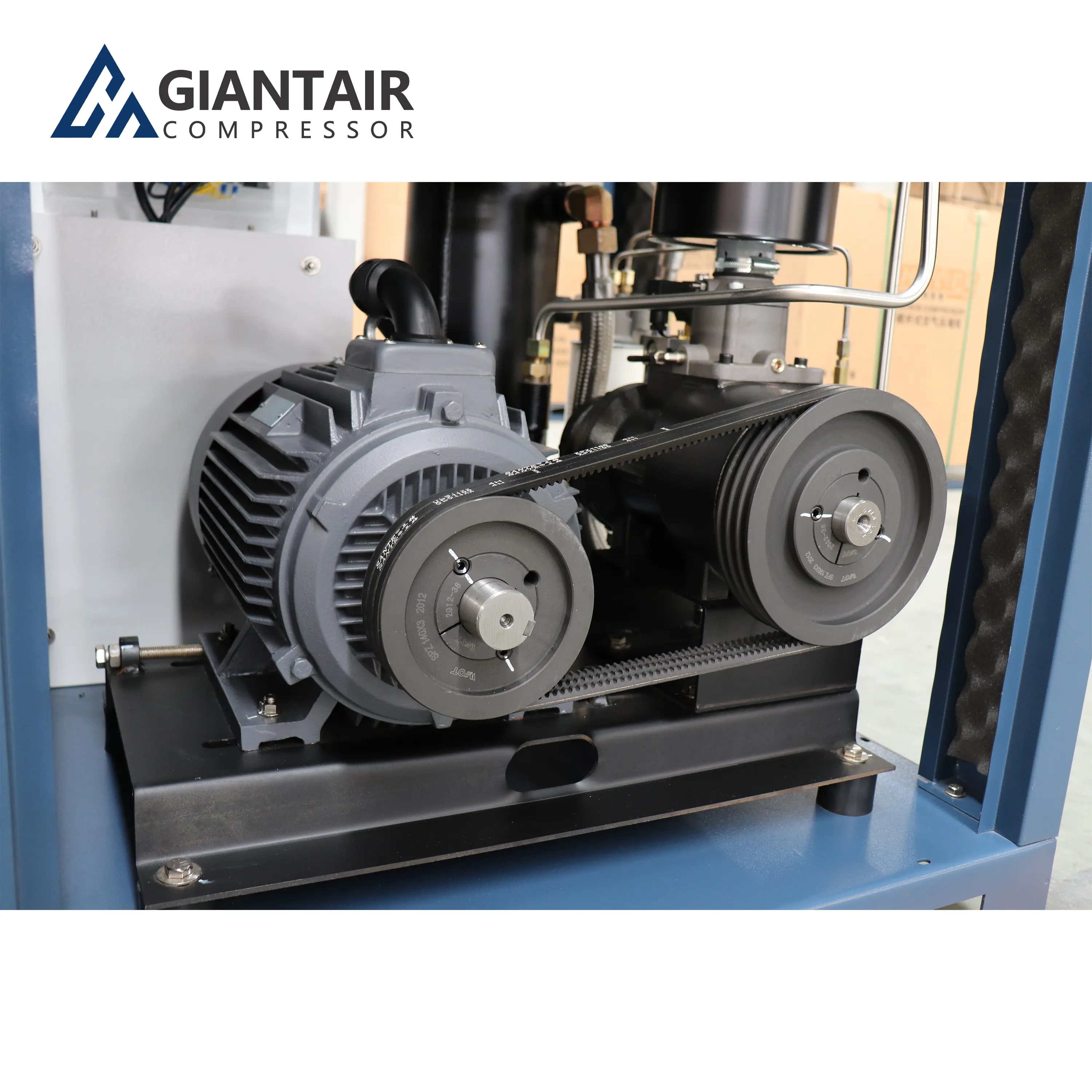 GiantAir-compresor de aire de 5.5KW, 7.5kw, 15kw, 22KW, 8 bar, 125 PSI, 300 psi, Compressores de aire