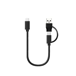 10/20Gbps Data Sync <strong>2</strong> in 1 <strong>USB</strong> <strong>3</strong>.1 <strong>3</strong>.0A/C to <strong>USB</strong> Type C Cable Fast <strong>Speed</strong> Data Transferring for Hard Disk Drive Laptop Tablet - Product Image 1