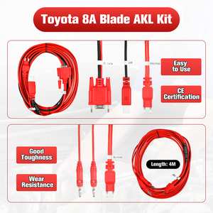 Autel 8A Blade AKL Kit utilizzato per la programmazione per Toyota/ Lexus/ Scion 8A Blade chiavi lavoro con IM608 IM508 APB112 e G-Box2