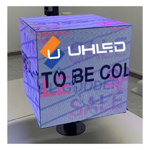 Wifi 4g App Control 3d magia schermo a Led P2.5 P3 P3.91 Full Color Retail Store Led segno cubo Display a Led - Product Image 3