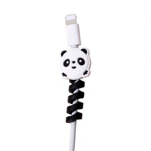 Yitkor silikon USB kulaklık tel kordon koruma kapağı veri şarj cihazı hattı koruyucu kol kablo koruyucu Apple için - Product Image 1