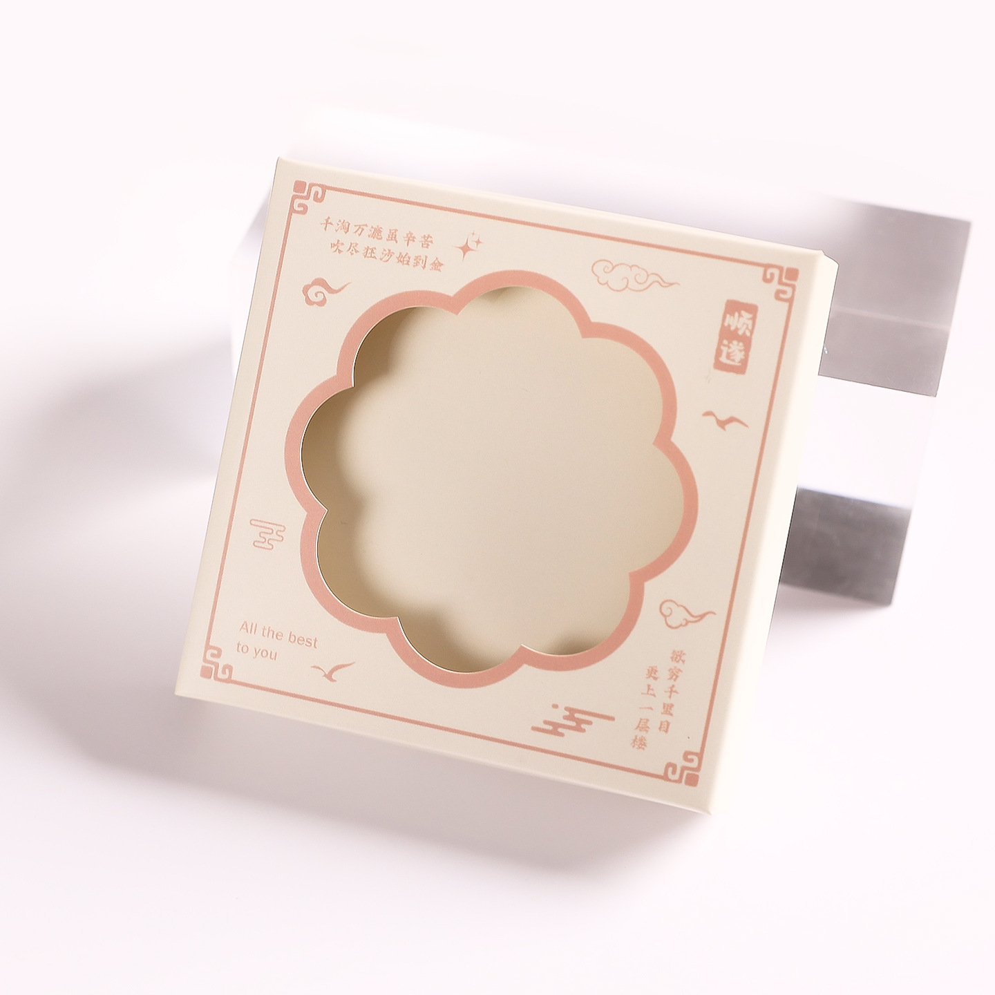Smooth-opening window gift box