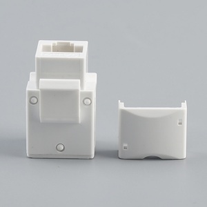 批发180度Cat5e Cat6 Utp Rj45网络模块化梯形插孔电信部件，无工具连接Cat6功能 - Product Image 2
